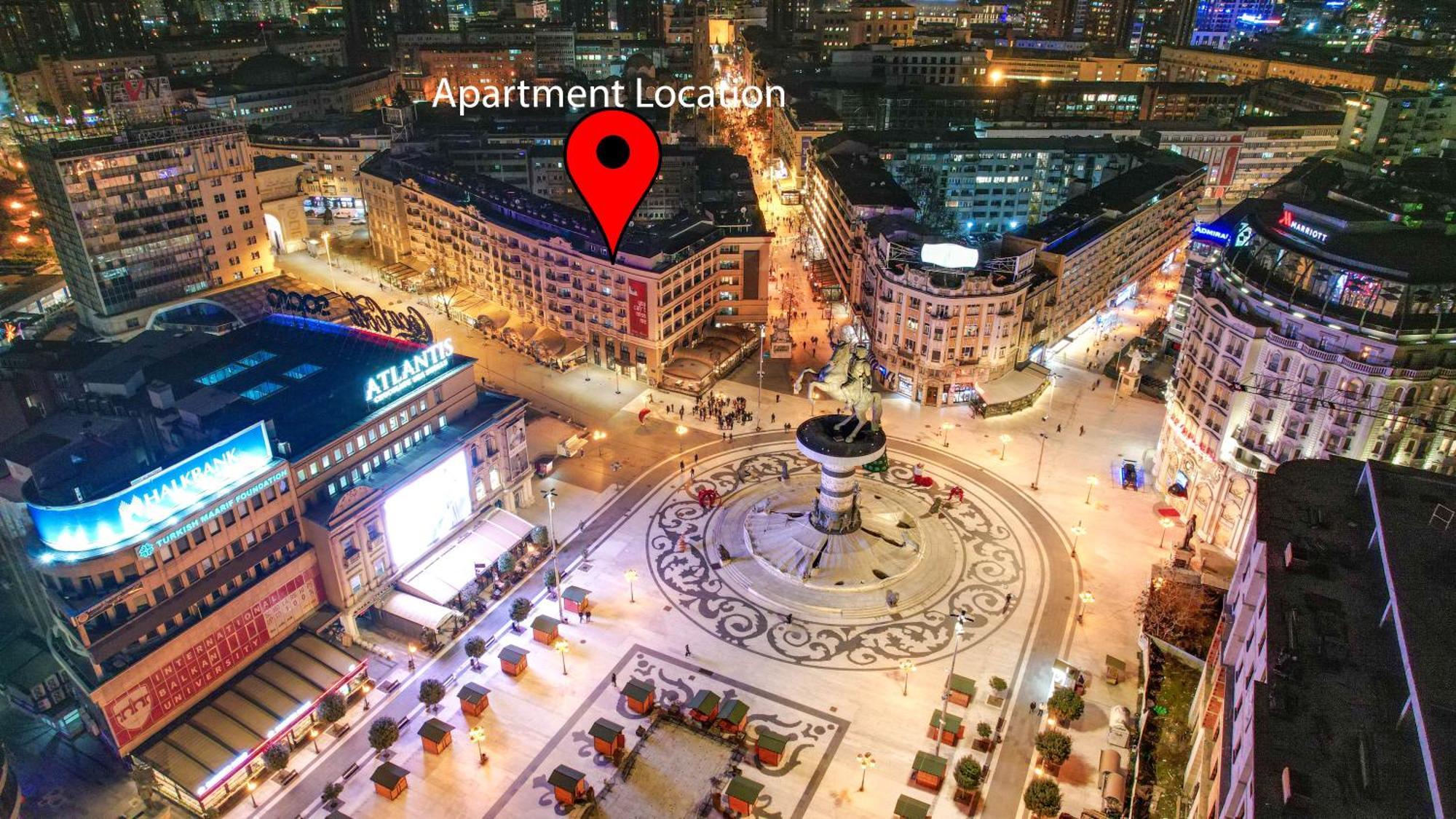 Fantazy Apartment Main Square Σκόπια Εξωτερικό φωτογραφία